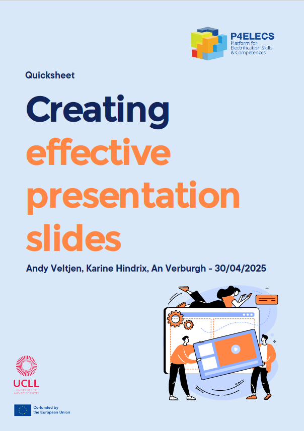 Creating effective presentation slides