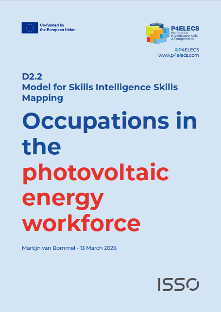Occupations in the photovoltaic energy workforce