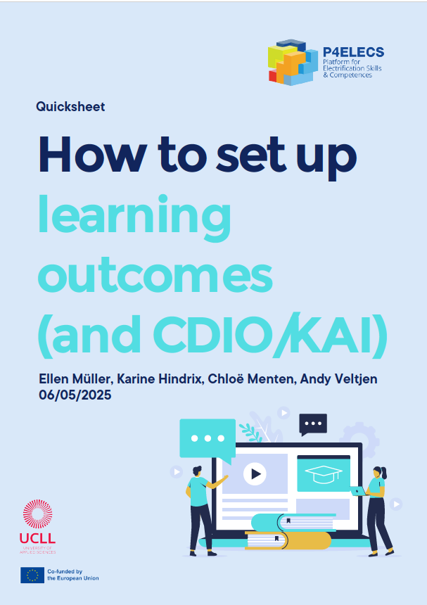 How to set up learning outcomes (and CDIO/KAI)